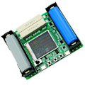 Miniatyrbillede 5 af 5: CASA 18650 Lithium Batteri Kapacitetsmodul Måling Intern Modstandstester LCD Digital Display Ca
