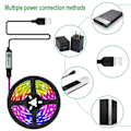 Miniatyrbillede 3 af 5: LED-strips 15m ruller, ultralange, musiksynkronisering, app-kontrol med fjernbetjening, RGB-tape til soveværelse [Energiklasse A++]