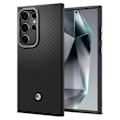 Pikkukuva 1 / 5: Spigen Galaxy S24 Ultra Kotelo Enzo Aramid Matt Musta