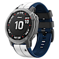 Pikkukuva 2 / 3: 26 mm silikoniranneke Garmin Fenix 6X/Fenix7X/7X pro, COROS -kelloille Vit Hvid