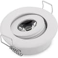 Mini 3W LED Downlights Infällda Små Takspotlights, 3000K + Drivdon