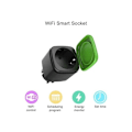 Miniatyrbillede 3 af 4: Vandtæt udendørs stik grøn, timer, Smart plug.ca
