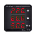 Högpresterande Digital Voltmeter Amperemeter Panel AC50-500V 1-140A LED-Display 2025:e