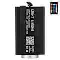 Miniatyrbillede 2 af 4: 16W Fiberoptisk Lampe RGBW Fjernbetjening Belysning til Bluetooth APP Kontrol 0,75mm x 2m KTV Bar Dekor US Stik 100‑240V