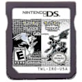 Miniatyrbillede 2 af 2: Videospilkassette Nds Spilkonsolkort Ds 2ds 3ds Guld Soul Silver Sort Hvid 2 I 1