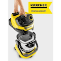 Pikkukuva 5 / 5: Kärcher-pölynimuripussit puuvillaa monitoimi-imureille WD 4, WD 5, WD 6, WD 4290 KLB