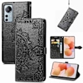 Miniatyrbillede 1 af 4: til Xiaomi 12 Lite Mandala Blomst Præget Horisontal Flip Læder Telefoncover - Xin