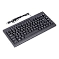 Miniatyrbillede 1 af 4: Kablet tastatur Mini 87 taster USB Skrivebord Bærbar computer Tilbehør til kontor Arabisk
