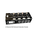 Miniatyrbillede 1 af 4: CASA 1 Par 4-Kanals 3-Pin XLR Audio og DMX over Netværkskabel Forlænger, DMX512 Netværkssignal Forlænger