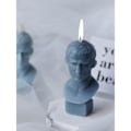 Miniatyrbillede 4 af 5: Silikoneform til lys, 3D buste statueform, bruges til at lave gips epoxyharpiks kropslys til DIY