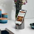 Miniatyrbild 2 av 3: KAWOO J600 Bluetooth-högtalare - LED-tidsvisning med USB smart sensor