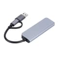 Pikkukuva 4 / 5: USB C Hub USB 3.0 Type-C Splitter 7 IN 2 7 IN 2 7 in 2[ca]