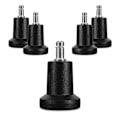 Miniatyrbilde 1 av 5: Kontorstolbein - Sett med 5 erstatningsbein for stolben 10/22 mm - Stabile og stille stolbein for harde gulv [db]
