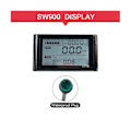 Miniatyrbillede 5 af 5: Ebike SW900 LCD-display Kontrol Elcykel Hastighedsmåler Vandtæt Kontakt Record Instrument Kontrol/Indstilling 24-72V