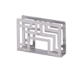 Miniatyrbillede 1 af 5: Servietholder Let Luksus Vertikal Servietholder SILVER STYLE sølv.CA silver style 1-style 1