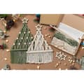 DIY-sæt til juletræer, håndlavede vævede makramé juletræer DIY-sæt vægophæng
