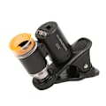Miniatyrbild 4 av 5: 60x Clip-on-mikroskop med LED-ljus Mini mobiltelefonmikroskop för juvelerare, antikviteter