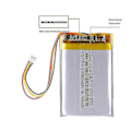Miniatyrbild 3 av 5: 3.7V 1500mAh 1.25 3P Litium Li-jon Polymer Lipo Batteri Kompatibelt med Bluetooth Högtalare Trådlösa Hörlurar Hörlurar Corsair Pro Rpg-YuJia Corsa...