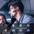 Miniatyrbillede 4 af 5: Bluetooth-hovedtelefoner med mikrofon, ergonomiske støjreducerende headset til bilkørsel, telefon og tablet til chauffører og lastbilchauffører
