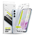 Miniatyrbild 1 av 5: Ringke Galaxy A35 5G 2-PACK Easy Slide Skärmskydd Härdat Glas