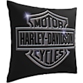 Miniatyrbillede 2 af 5: AA-Pudebetræk Harley Davidson Varme og Bløde Pudebetræk til Dekorative Puder i Seng Sofa Udendørs Puder