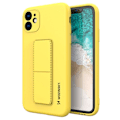 Miniatyrbilde 1 av 5: Wozinsky Kickstand Silikon iPhone 12 Pro Max Deksel - Gul Yellow Gul