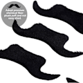 Miniatyrbild 5 av 5: 48-pack självhäftande falska mustascher för fester SQBB