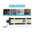 Miniatyrbillede 1 af 5: CASA LED Lysbjælke Spot Flood Combo Beam Slank Enkelt Række LED Kørelys Off Road Lys LED Arbejdslys