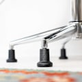 Miniatyrbilde 5 av 5: Kontorstolbein - Sett med 5 erstatningsbein for stolben 10/22 mm - Stabile og stille stolbein for harde gulv [db]