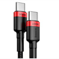 Miniatyrbild 2 av 3: 100W USB C till typ C-kabel PD Snabbladdare Laddningskabel för Samsung Galaxy S21 S22 S23 2m