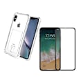 Miniatyrbilde 2 av 5: TG Skal med Kortholder og Skjermbeskytter iPhone XS Max Transparent