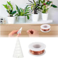 Miniatyrbillede 2 af 4: 20m Kobbertråd til Havearbejde og Planter, Ren Kobbertråd til Luftplanteholdere og Grøntsagsdyrkning.ca