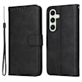 Miniatyrbillede 2 af 5: SKALO Samsung S24 FE PU-Læder Pung Etui - Flere farver Black Svart