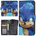Pikkukuva 1 / 2: Samsung Galaxy A52/A52s 5G - Lompakkokotelo/Kuori Sonic the Hedgehog