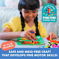 Miniatyrbillede 2 af 5: Flickpresenter Pom Pom Hobbysæt, Pom Pom Kunstsæt & Hobby, DIY Skolekunstprojekt Hobby Legetøj Fødselsdagsgave[D] Default