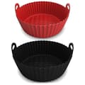 [CA] Airfryer silikonfoder (2-pack) - 7,5 tum och 8,5 tum foder