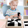 Miniatyrbild 3 av 5: Kreativt gömblock 3D-pussel leksak för småbarn Montessori-set Förskolefärgform matchande hjärnspel