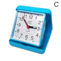 Miniatyrbild 5 av 5: Alarm Clock Portable Silent Non Ticking Snooze Small Bedside Clock