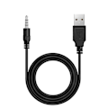 Miniatyrbillede 1 af 5: 95 cm USB-ladekabel batterioplader linje til DJI Osmo Mobile stabilisator kamera håndholdt Gimbal [kk]—ca black