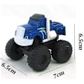 Pikkukuva 5 / 5: 6 kpl Blaze ja Monster Machines -lelut, Autot Kilpa-autot Kuorma-autot Lasten lelu