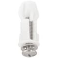 Toaletthängels skruvar WC-hål Fixering Enkel installation 2-pack