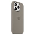 Miniatyrbilde 2 av 3: Silikondeksel for iPhone 15 Pro, MagSafe-kompatibelt (FMY) Grå Grey Grey iPhone 15 Pro