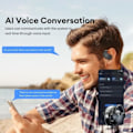 Pikkukuva 1 / 4: Kääntäjä, Ai Kuulokkeet Kielikäännös, Hy-T26 Pro Langattomat Bluetooth-käännöskuulokkeet, Sent Dream Translator, Ai Käännös Langattomat Ow...