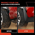 Miniatyrbild 5 av 5: CASA 4 st Bil Stänkskydd Mud Flaps Splash Mud Guard för Sentra 2020-2021 Biltillbehör