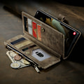 Miniatyrbillede 4 af 5: Caseme c30 blomster til iphone 12/12 pro max brun brun brown