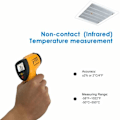 Miniatyrbild 2 av 4: Ulisem Infraröd Termometer, Beröringsfri Laser Infraröd Termometer från -50°C till 550°C, Bakgrundsbelyst LCD-skärm (Ej för människor).ca