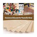Miniatyrbillede 4 af 5: CASA 5 stk. Basswood Håndværksplade Håndværk Multi-Lags Plade Skærebræt DIY Maling Bejdset og Udskåret W