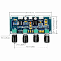 Miniatyrbillede 2 af 5: CASA XH-A901 NE5532 Tone Board Preamp Forforstærker med Diskant Forforstærker Board