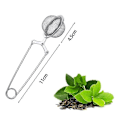 Miniatyrbilde 3 av 5: CASA 6 stk. Teinfuser Løs Blad Te Snap Ball Tesil Skje Rustfritt Stål Tefilter