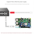 Miniatyrbilde 2 av 5: CASA PoE HAT(E) for Ethernet over Expansion Board for 3B+/4B for IEEE 802.3Af 1 stk